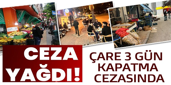 CEZA YAĞDI!