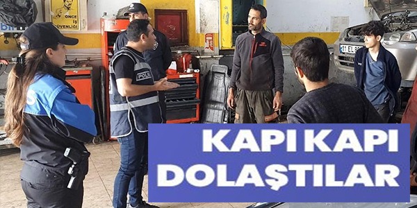 KAPI KAPI DOLAŞTILAR