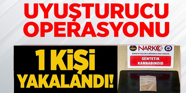 UYUŞTURUCU OPERASYONU!