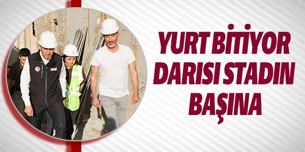 YURT BİTİYOR DARISI STADIN BAŞINA