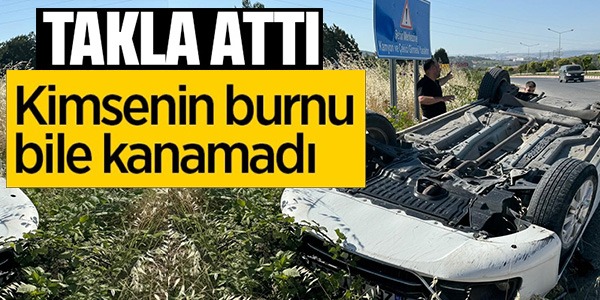 TAKLA ATTI KİMSENİN BURNU BİLE KANAMADI