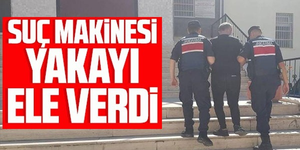 SUÇ MAKİNESİ YAKAYI ELE VERDİ