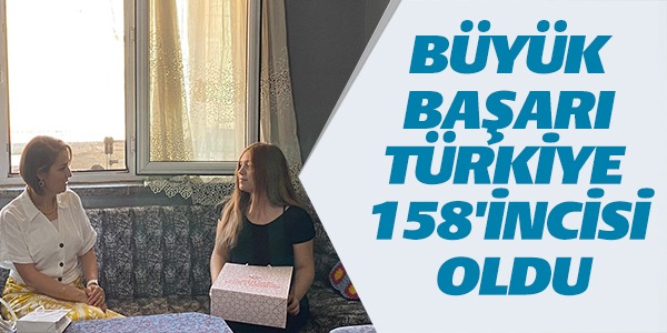 TÜRKİYE 158'İNCİSİ OLDU