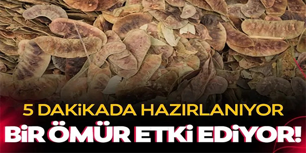 5 DAKİKADA HAZIRLANIYOR BİR ÖMÜR ETKİ EDİYOR!