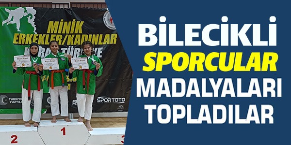 BİLECİKLİ SPORCULAR MADALYALARI TOPLADILAR