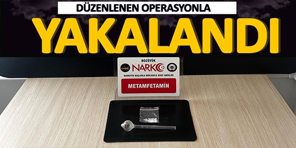 DÜZENLENEN OPERASYONLA YAKALANDI