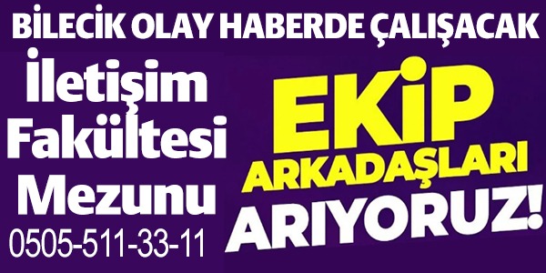 EKİP ARKADAŞLARI ARIYORUZ!