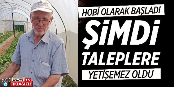 HOBİ OLARAK BAŞLADI ŞİMDİ TALEPLERE YETİŞEMEZ OLDU