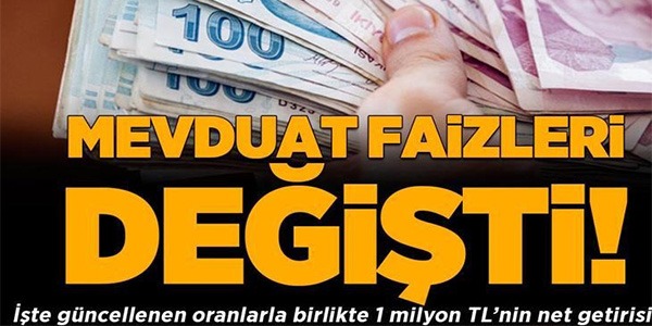 MEVDUAT FAİZLERİ DEĞİŞTİ!