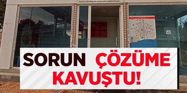 SORUN ÇÖZÜME KAVUŞTU!