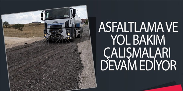 ASFALTLAMA ÇALIŞMALARI DEVAM EDİYOR