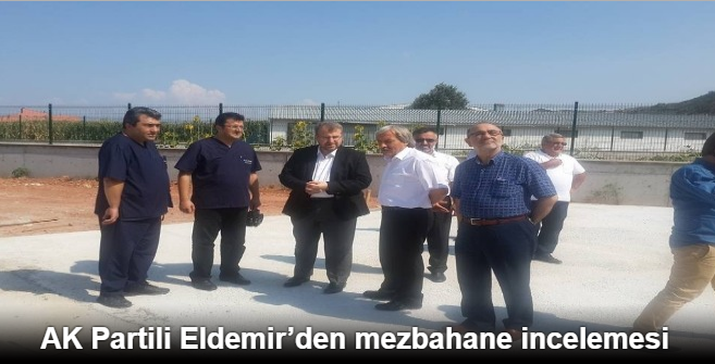 AK PARTİLİ ELDEMİR'DEN MEZBAHANE İNCELEMESİ