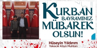 KURBAN BAYRAMINIZ KUTLU OLSUN