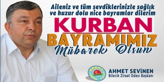 KURBAN BAYRAMINIZ KUTLU OLSUN