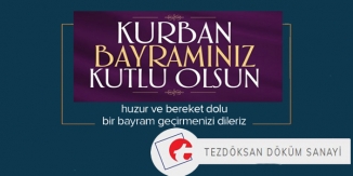 KURBAN BAYRAMINIZ KUTLU OLSUN