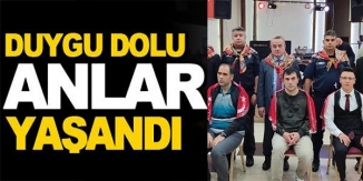 DUYGU DOLU ANLAR YAŞANDI