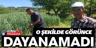 O ŞEKİLDE GÖRÜNCE DAYANAMADI