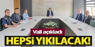 VALİ AYGÖL'DEN AÇIKLAMA GELDİ