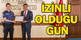 İZİNLİ OLDUĞU GÜN KAHRAMANLIK YAPTI