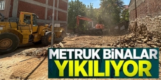 METRUK BİNALAR YIKILIYOR