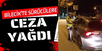 SÜRÜCÜLERE CEZA YAĞDI!