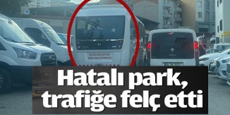 HATALI PARK TRAFİĞİ FELÇ ETTİ