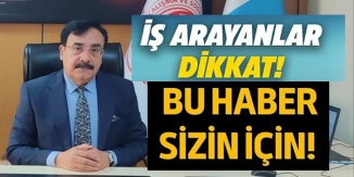 İŞ ARAYANLAR DİKKAT!