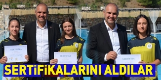 SERTİFİKALARINI ALDILAR