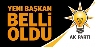 YENİ BAŞKAN BELLİ OLDU